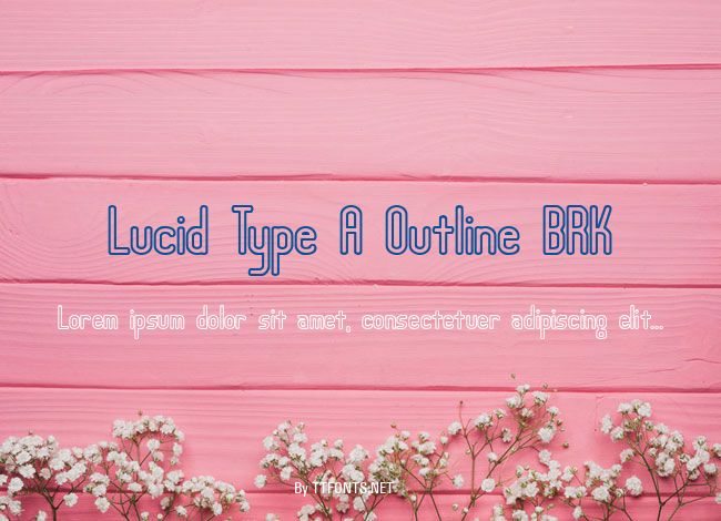 Lucid Type A Outline BRK example